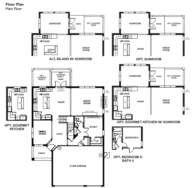 Drayton Woods at Providence Seth Floor Plan New